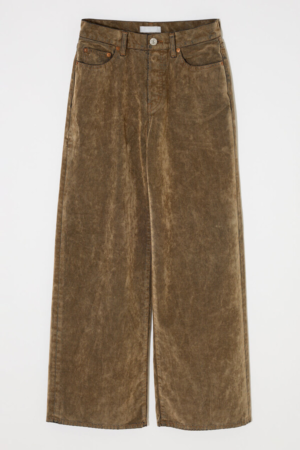 Midrise Corduroy Baggy