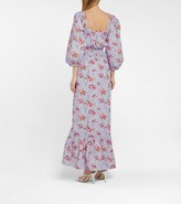 Thumbnail for your product : LoveShackFancy Minnia floral cotton maxi dress