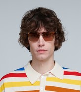 Thumbnail for your product : Gucci Sunglasses with square acetate frame