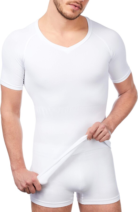 UnsichtBra Mens Shapewear  Body Shaper Slimming Shirt