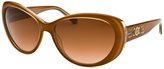 Thumbnail for your product : Bebe Women's Captivating Cat Eye Smoked Topaz Sunglasses