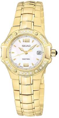 Seiko Women's SXD694 Coutura Diamond Watch