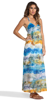 Thumbnail for your product : Gypsy 05 Sanur Voile Spaghetti X-Back Maxi Dress