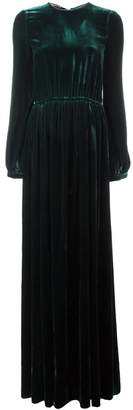 Rochas long velvet gown