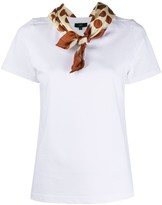 Thumbnail for your product : Jejia scarf neck T-shirt
