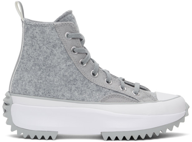 grey leather converse womens
