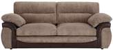 Thumbnail for your product : Very Lyla Fabric and Faux Leather 3 Seater Sofa