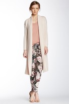 Thumbnail for your product : Haute Hippie Long Open Front Wool Cardigan