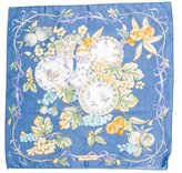 Thumbnail for your product : Ferragamo Floral Lightweight Scarf w/ Tags
