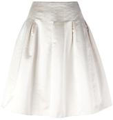Occasion Chanel Vintage pleated a-line skirt