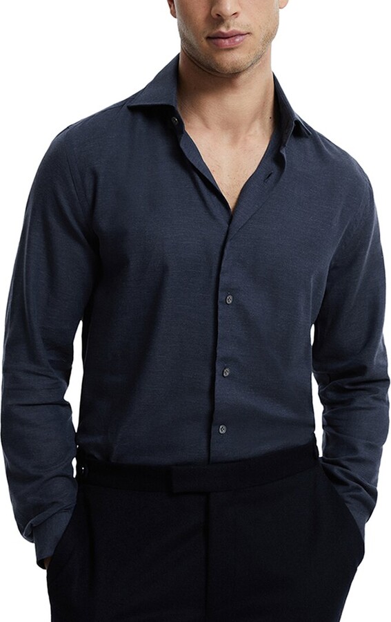 Reiss Croydon Cotton Cashmere Top
