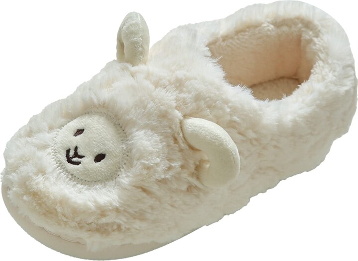 Womens Fuzzy Women's Memory Foam Slipper Boots Warm And Cozy