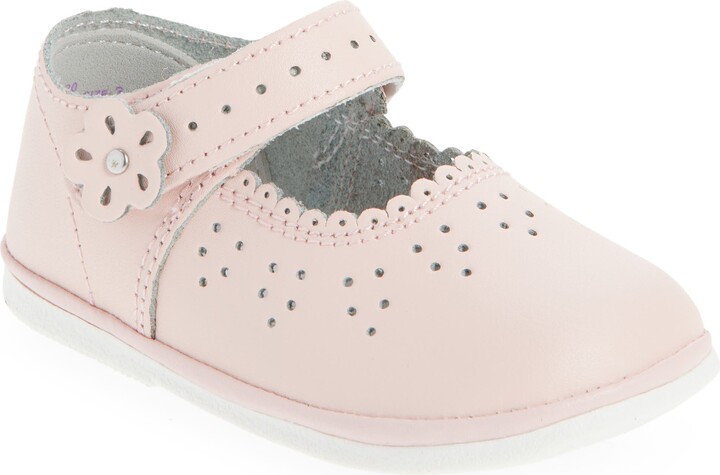 L'amour Kids' Mia Scallop Mary Jane Flat
