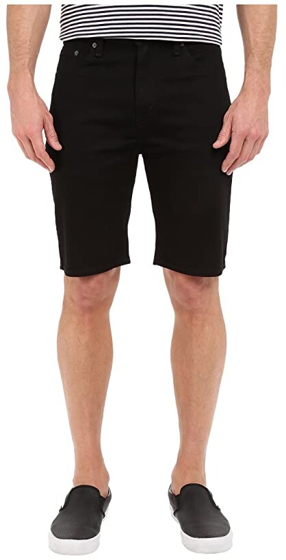black levi shorts mens