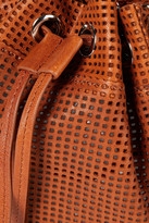 Thumbnail for your product : IRO Denzi Laser-cut Leather Bucket Bag