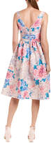 Thumbnail for your product : Champagne & Strawberry Floral Midi Dress