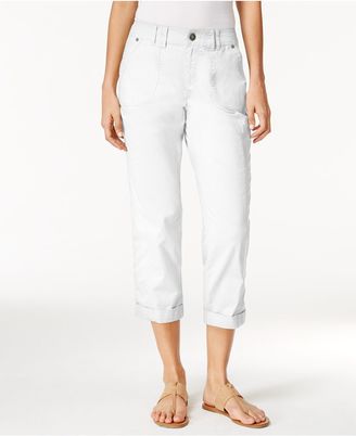 Style&Co. Style & Co Cropped Cargo Pants, Only at Macy's