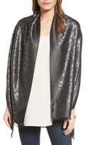 Thumbnail for your product : Badgley Mischka Ocelot Jacquard Wrap
