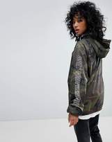 Thumbnail for your product : Obey Overhead Rain Mac Jacket With Arm Logo