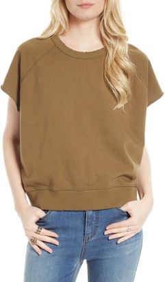 Free People Short Sleeve Pullover