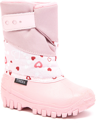 Tundra Pink Hearts Pueblo Boot