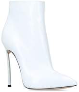 Thumbnail for your product : Casadei Leather Ankle Boots 120