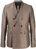 Thumbnail for your product : Rick Owens Long Sleeve Double Buttoned Blazer