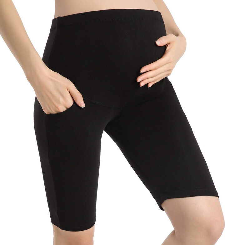 Leggins Maternità Ferriswheel Story - Sopra La Pancia, In Cotone E Elastan, Con Tasca