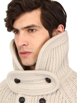 Thumbnail for your product : Ribbed Knit Wool Cardigan