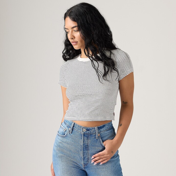 Levi's Essential Sporty T-Shirt - Women's - Peacoat Stripe