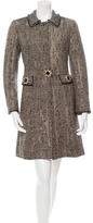 Thumbnail for your product : Blumarine Sequin Emebellished Coat