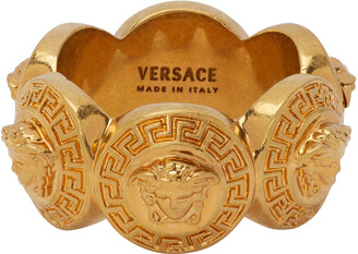 Versace Gold Tribute Medusa Ring