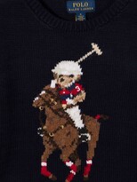 Thumbnail for your product : Ralph Lauren Kids Polo Pony intarsia jumper