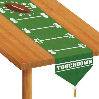 Beistle Printed Game Day Football Table Runner