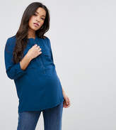 Thumbnail for your product : Mama Licious Mama.licious Mamalicious Button Front Nursing Blouse