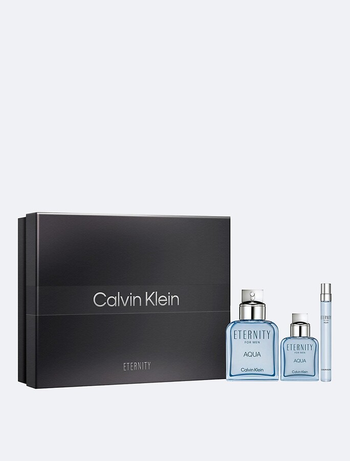 Calvin Klein Men's Eternity For Men Aqua Eau De Toilette Gift Set