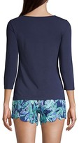 Thumbnail for your product : Lilly Pulitzer Nell Square-Neck T-Shirt