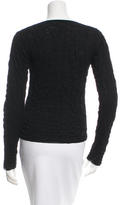 Thumbnail for your product : CNC Costume National Textured Long Sleeve Top