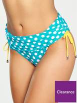 Thumbnail for your product : Pour Moi? Pour Moi Starboard Fold Adjustable Bikini Brief - Aqua Spot
