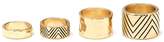 Thumbnail for your product : Forever 21 Dimpled & Etched Ring Set