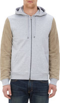 Thumbnail for your product : Michael Kors Contrast Sleeve Zip-up Hoody