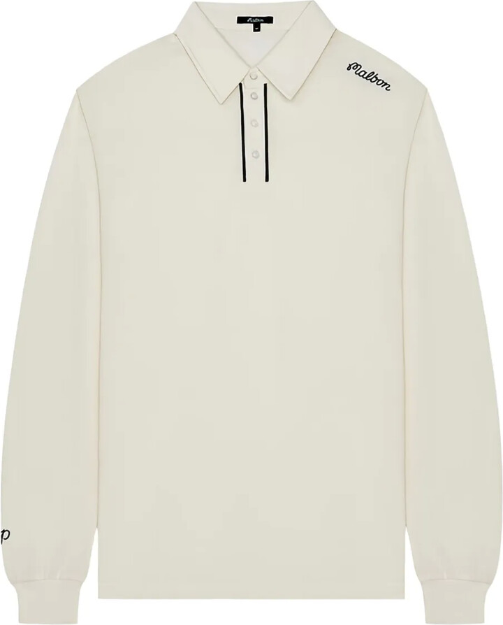 Malbon Golf x Jesper Parnevik long-sleeved polo shirt