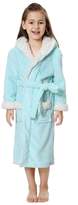 Thumbnail for your product : FLYCHEN Girls' Hooded Robe Bath Spa Fleece Loungewear Nightgown