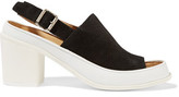 Thumbnail for your product : MM6 MAISON MARGIELA Suede And Leather Sandals