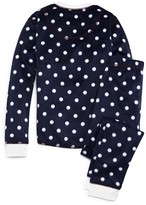 Thumbnail for your product : PJ Salvage Girls' Polka Dot Pajama Set - Sizes 8-14