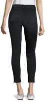 Thumbnail for your product : J Brand Black Capsule Alana High-Rise Crop Washed Jeans