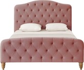 Thumbnail for your product : Shabby Chic Addie Platform Bed with Tufted Headboard and Footboard