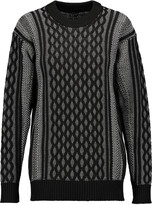 Thumbnail for your product : Alexander Wang T by Cable-knit sweater