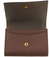 Thumbnail for your product : Fendi Antique Rose Leather Card Holder