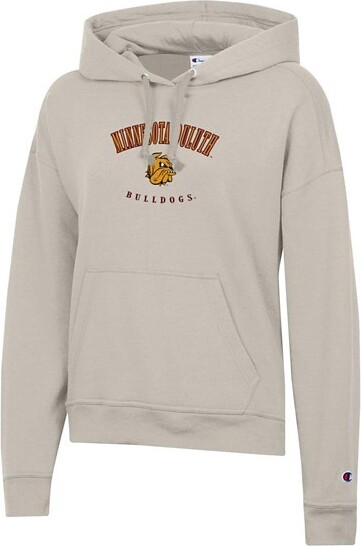 Minnesota Duluth Bulldogs Champion Women's Hoodie Small Brown